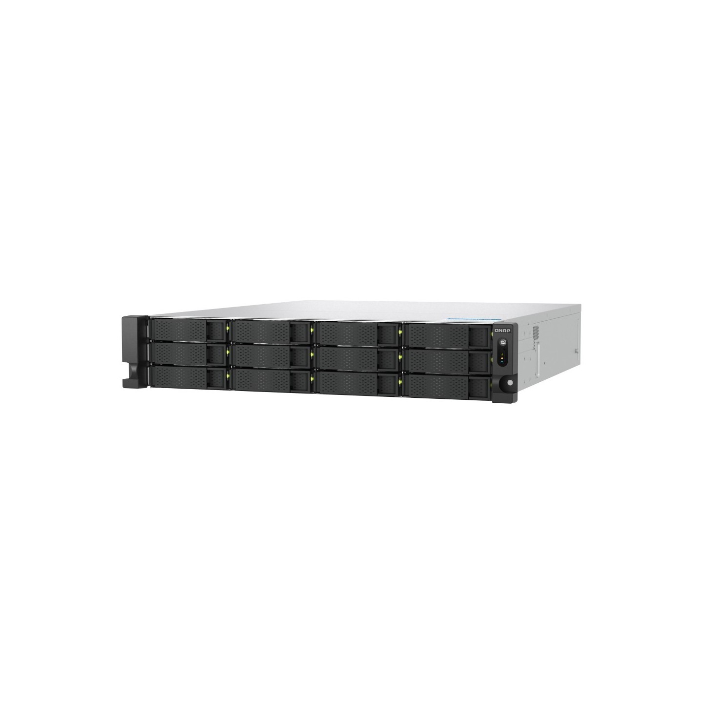 QNAP TS-h1277AXU-RP-R5-16G - TS-h1277AXU-RP-R5-16G - 2U NAS, Ryzen 5 Pro 7645, 6C/12T, 16GB DDR5, 12-bay, up to 5.1GHz