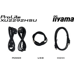 Buy IIYAMA 21.5-inch IPS Monitor - XU2292HSU-B6 - Black, 16:9, HDMI/DP/USB in Cyprus, Nicosia, Limassol, Larnaka, Pafos