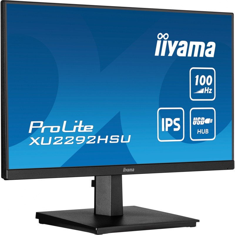 Buy IIYAMA 21.5-inch IPS Monitor - XU2292HSU-B6 - Black, 16:9, HDMI/DP/USB in Cyprus, Nicosia, Limassol, Larnaka, Pafos