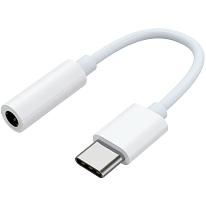 Buy Mobeen USB-C to 3.5mm Headphone Jack Adapter - White in Cyprus, Nicosia, Limassol, Larnaka, Pafos