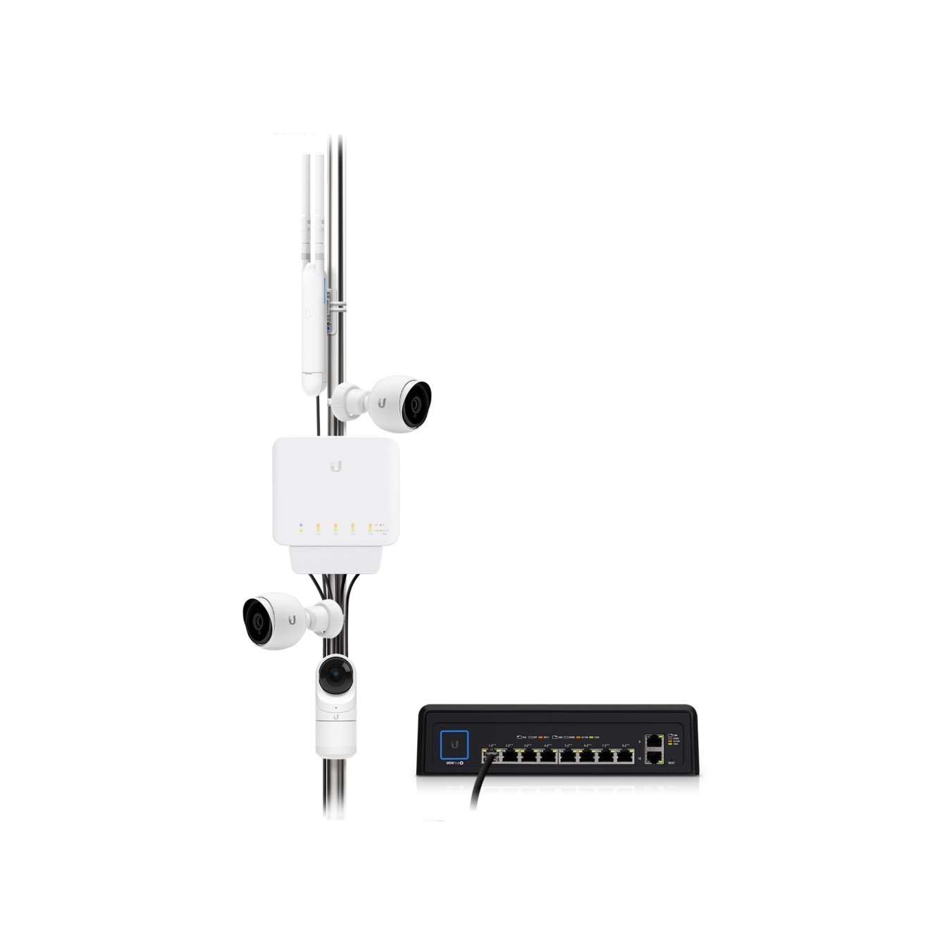 5P Ubiquiti USW-Flex-3 PoE M - USW-Flex-3 - 5-Port Gigabit, Fanless, Smart Managed — Buy in Cyprus with Fast Delivery
