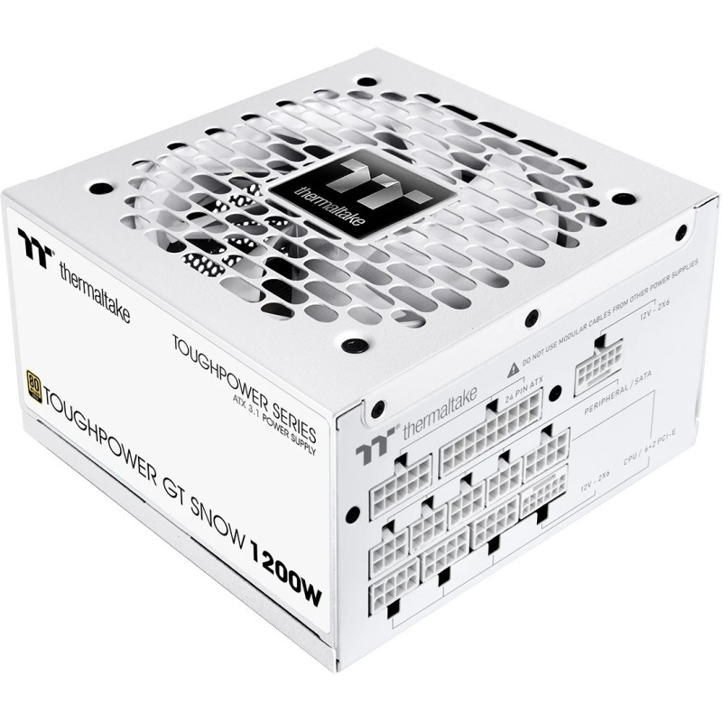 Buy Thermaltake Toughpower GT 1200W Snow - ATX3.1 80+ Gold Power Supply in Cyprus, Nicosia, Limassol, Larnaka, Pafos