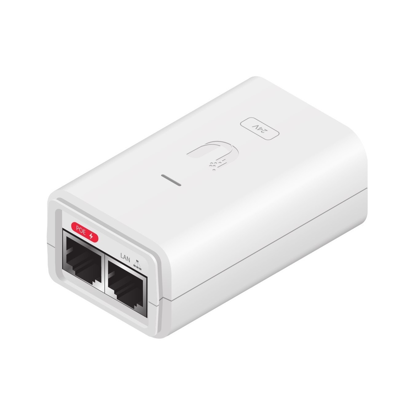 Ubiquiti PoE Injector - POE-24-7W-G-WH - White, 24V, 7W — Buy in Cyprus with Fast Delivery