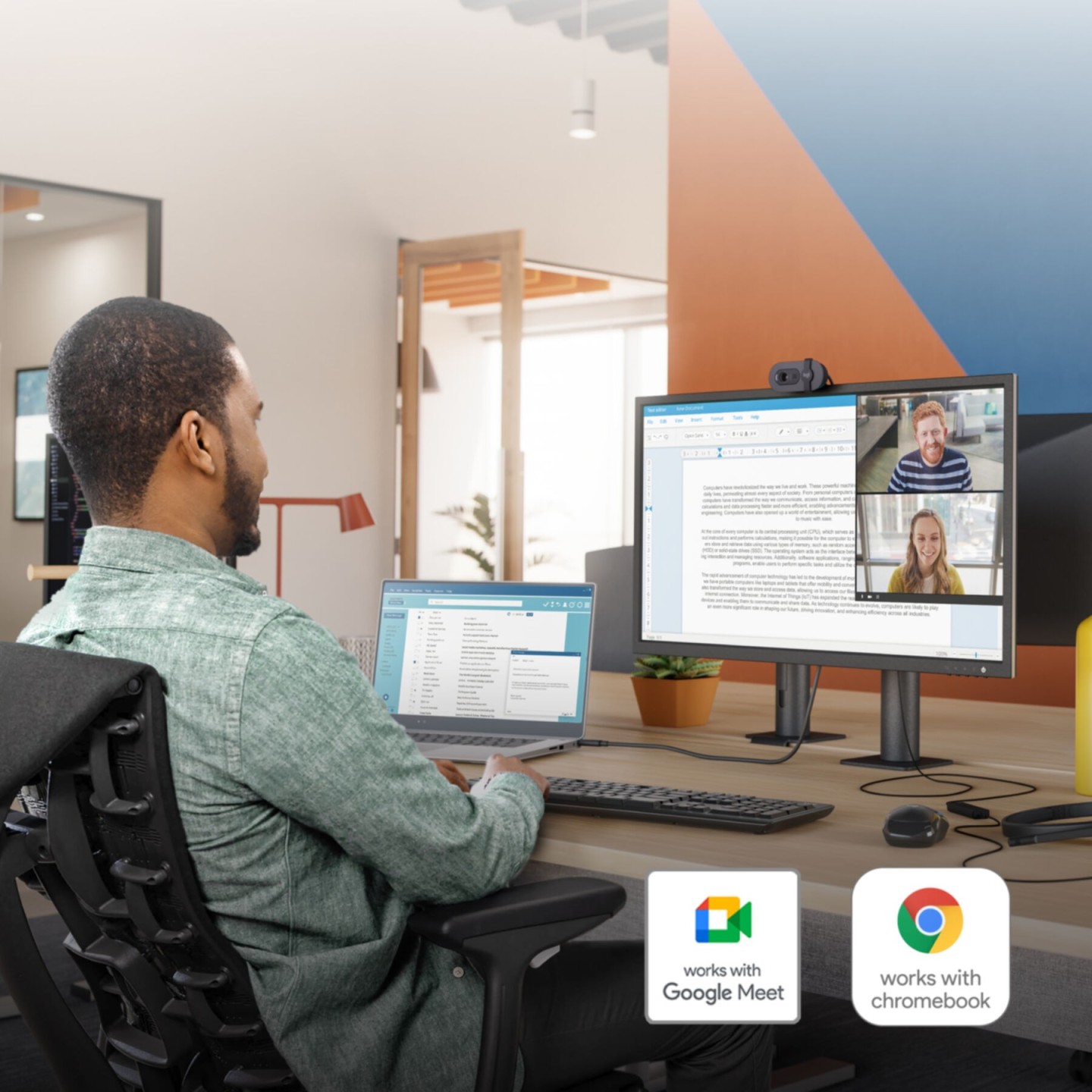 Logitech Brio 105 Webcam - 960-001579 - Full HD 1080p, Graphite, USB-A (Boxed) — Buy in Cyprus with Fast Delivery