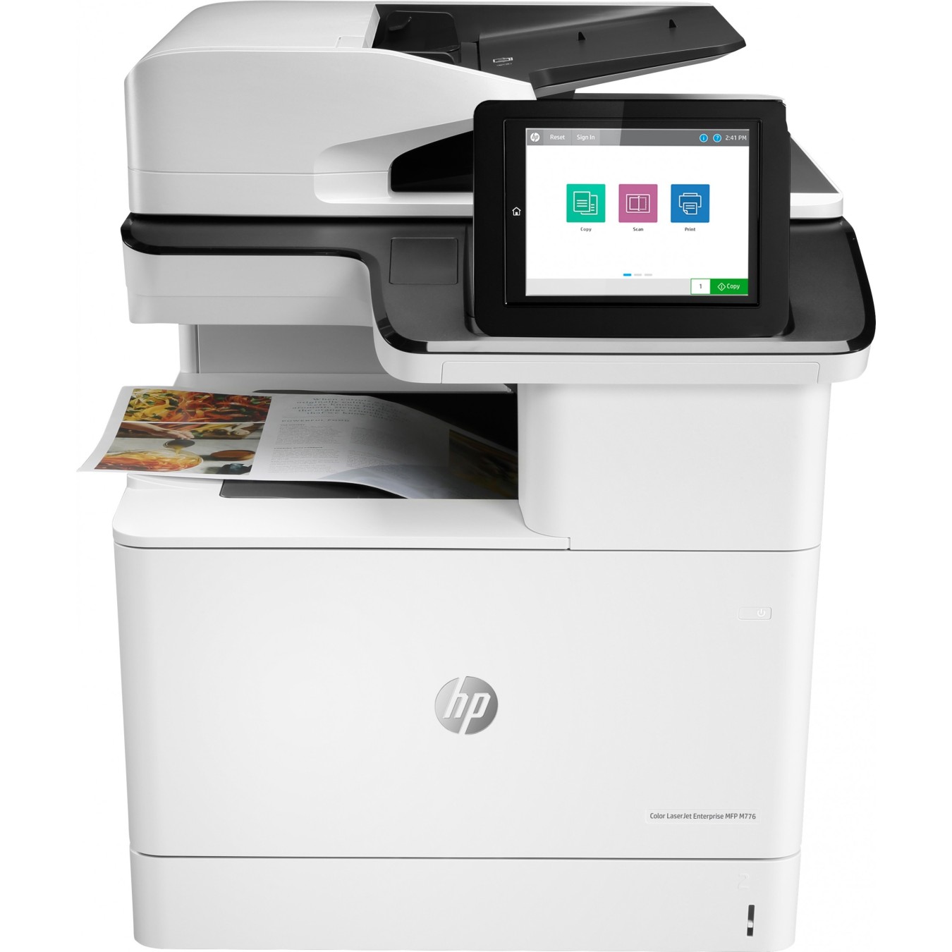 HP Color LaserJet Enterprise MFP M776dn - M776dn - Color, Laser, A3, 650-sheet, USB 2.0, Ethernet, Wi-Fi