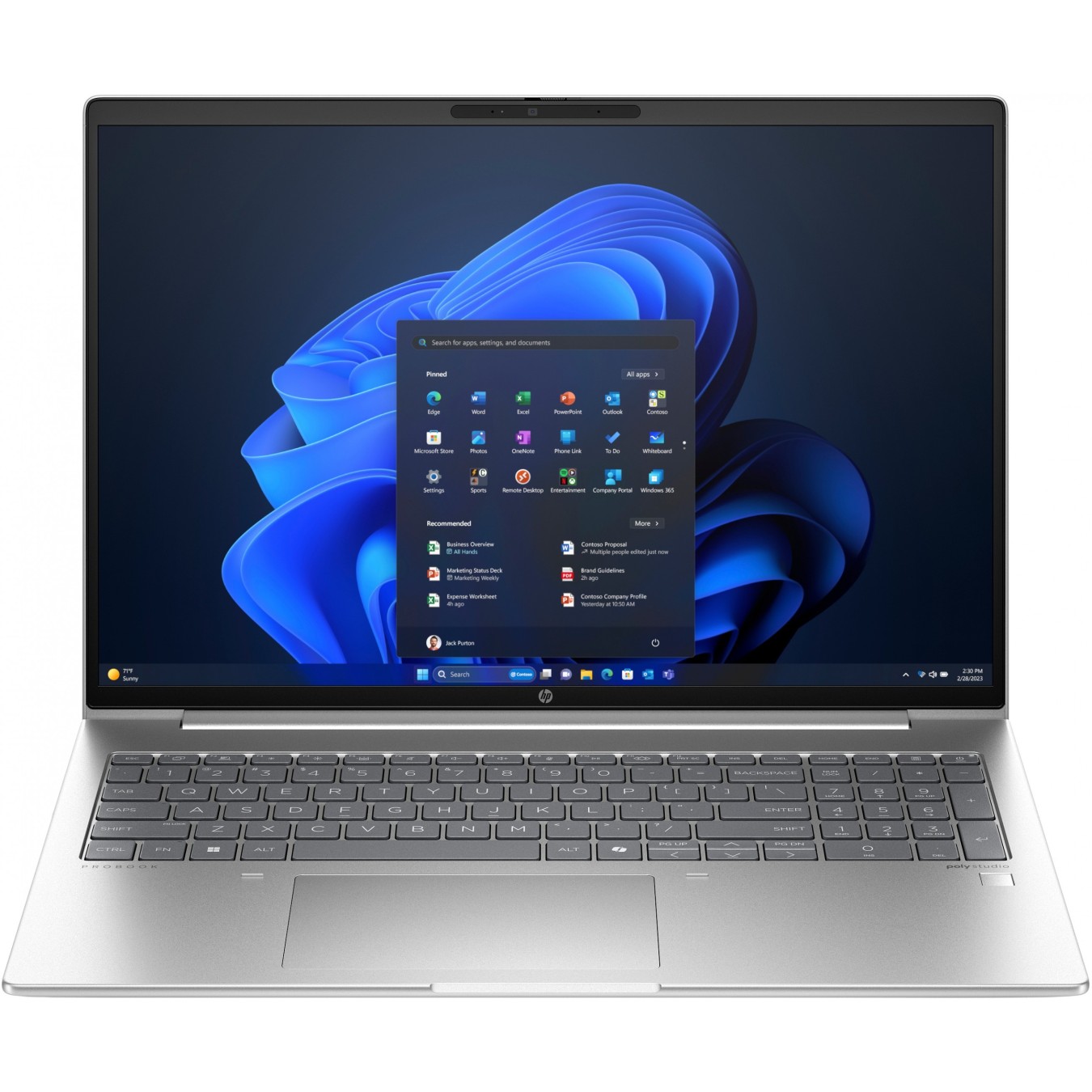 HP ProBook 460 G11 CU7 155U - 460 G11 - Silver, 16GB RAM, 512GB SSD, Windows 11 Pro, IPS, 14 inch