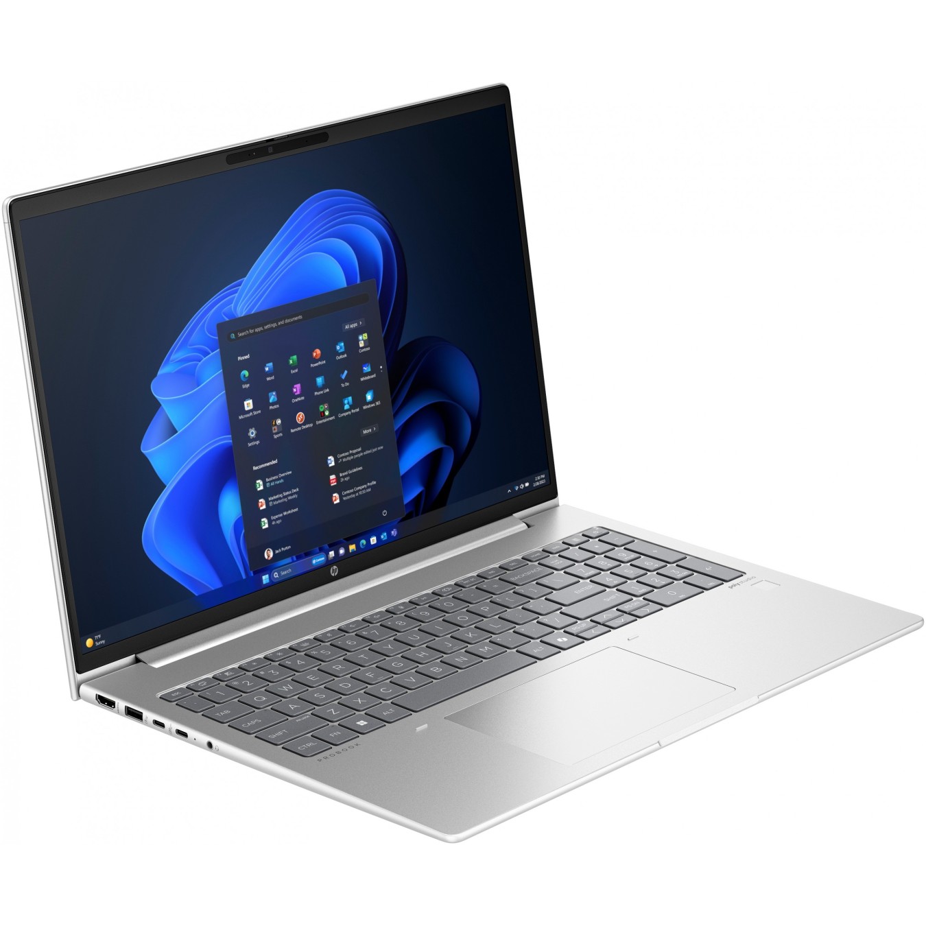 HP ProBook 460 G11 CU7 155U - 460 G11 - Silver, 16GB RAM, 512GB SSD, Windows 11 Pro, IPS, 14 inch