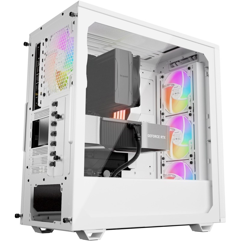 Buy Be Quiet! Pure Base 501 LX Mid Tower Case - 501 LX - White in Cyprus, Nicosia, Limassol, Larnaka, Pafos