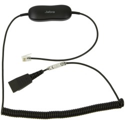 Buy Jabra GN 1216 SmartCord QD to RJ9 Spiral Cable - GN 1216 - Quick Disconnect,... in Cyprus, Nicosia, Limassol, Larnaka, Pafos