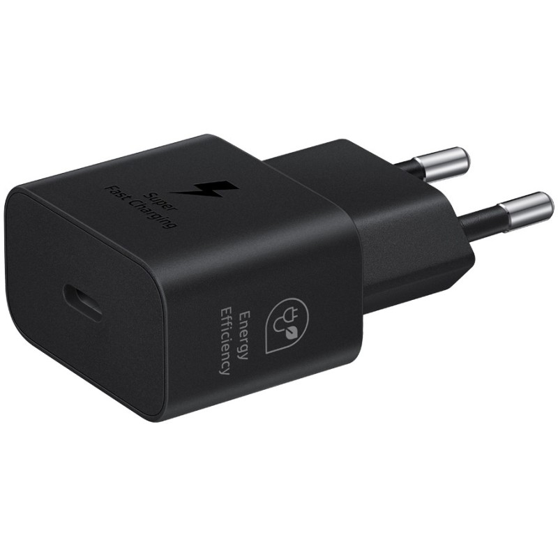 Buy Samsung Galaxy Fast Charger 25W - Black - Blister Pack in Cyprus, Nicosia, Limassol, Larnaka, Pafos