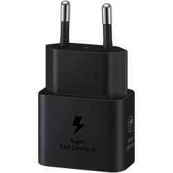 Buy Samsung Galaxy Fast Charger 25W - Black - Blister Pack in Cyprus, Nicosia, Limassol, Larnaka, Pafos