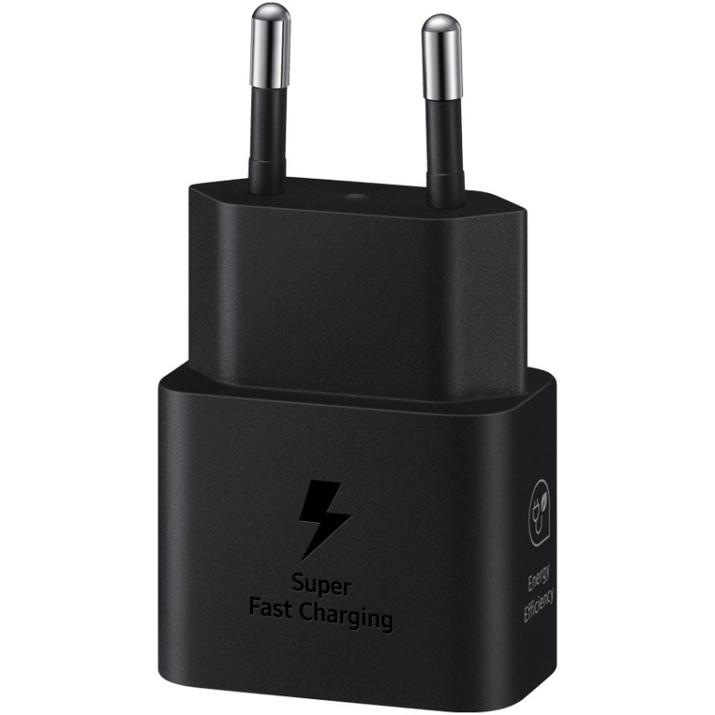Buy Samsung Galaxy Fast Charger 25W - Black - Blister Pack in Cyprus, Nicosia, Limassol, Larnaka, Pafos