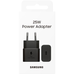 Buy Samsung Galaxy Fast Charger 25W - Black - Blister Pack in Cyprus, Nicosia, Limassol, Larnaka, Pafos