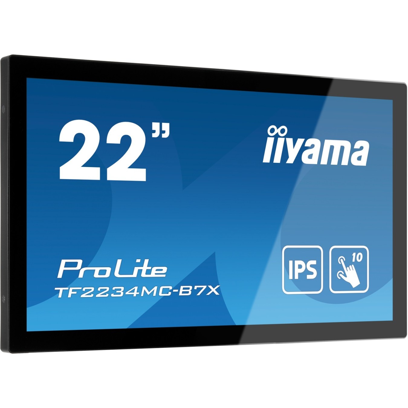 IIYAMA TF2234MC-B7X 21.5-inch IPS M-Touch Monitor - HDMI+DP, 1080p, Flat — Buy in Cyprus with Fast Delivery