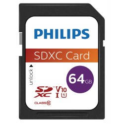 Buy Philips XC Card 64GB SD UHS-I U1 Class 10 in Cyprus, Nicosia, Limassol, Larnaka, Pafos