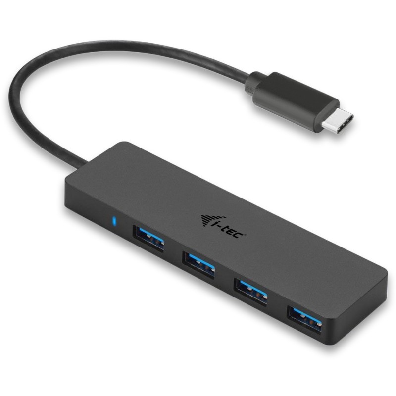 Buy D I-TEC USB-C Slim 4-Port Hub - USB-C Host, 4x USB-A Ports, Compact in Cyprus, Nicosia, Limassol, Larnaka, Pafos