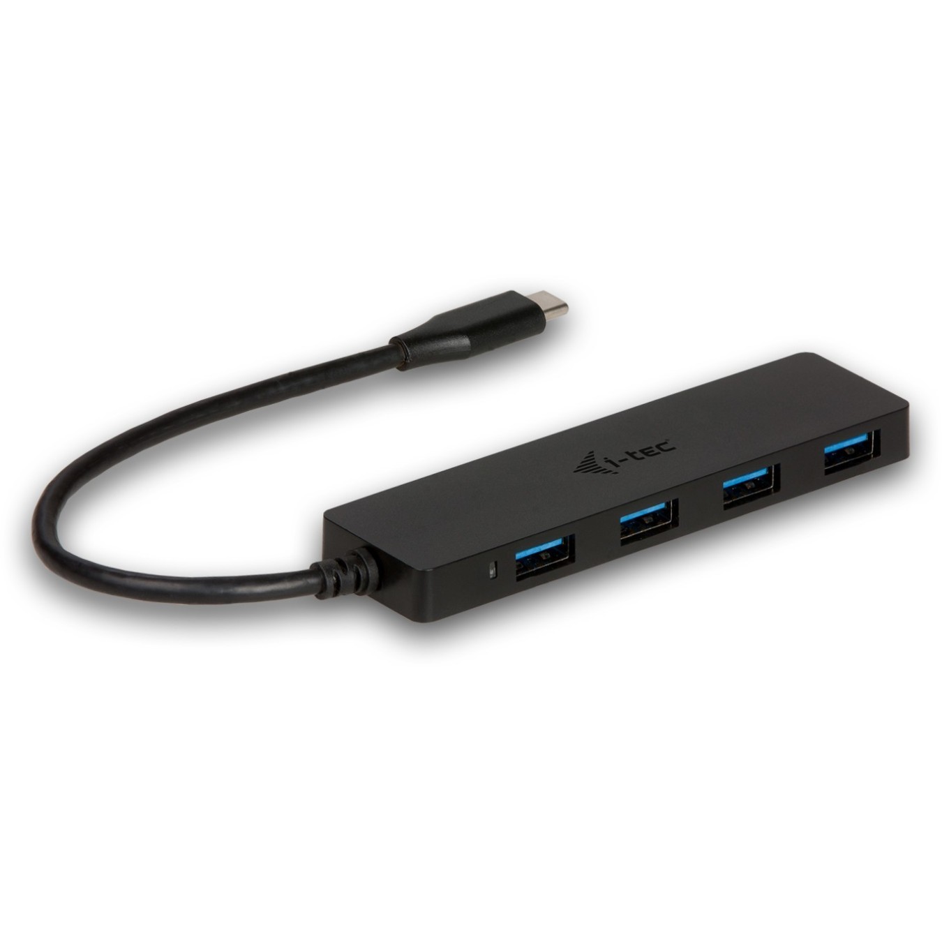 D I-TEC USB-C Slim 4-Port Hub - USB-C Host, 4x USB-A Ports, Compact — Buy in Cyprus with Fast Delivery