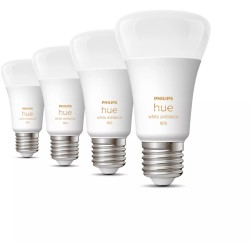 Buy Philips Hue White Ambiance E27 Quadruple Pack - 4x570 lm, 2700-6500K, Zigbee... in Cyprus, Nicosia, Limassol, Larnaka, Pafos