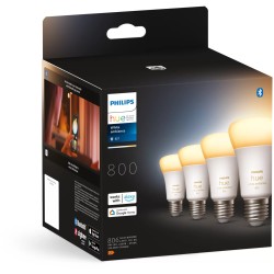 Buy Philips Hue White Ambiance E27 Quadruple Pack - 4x570 lm, 2700-6500K, Zigbee... in Cyprus, Nicosia, Limassol, Larnaka, Pafos
