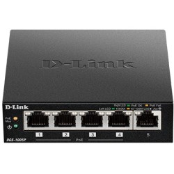 Buy D-Link DGS-1005P E PoE+ 60W - DGS-1005P - 5-Port Gigabit PoE+ Switch in Cyprus, Nicosia, Limassol, Larnaka, Pafos