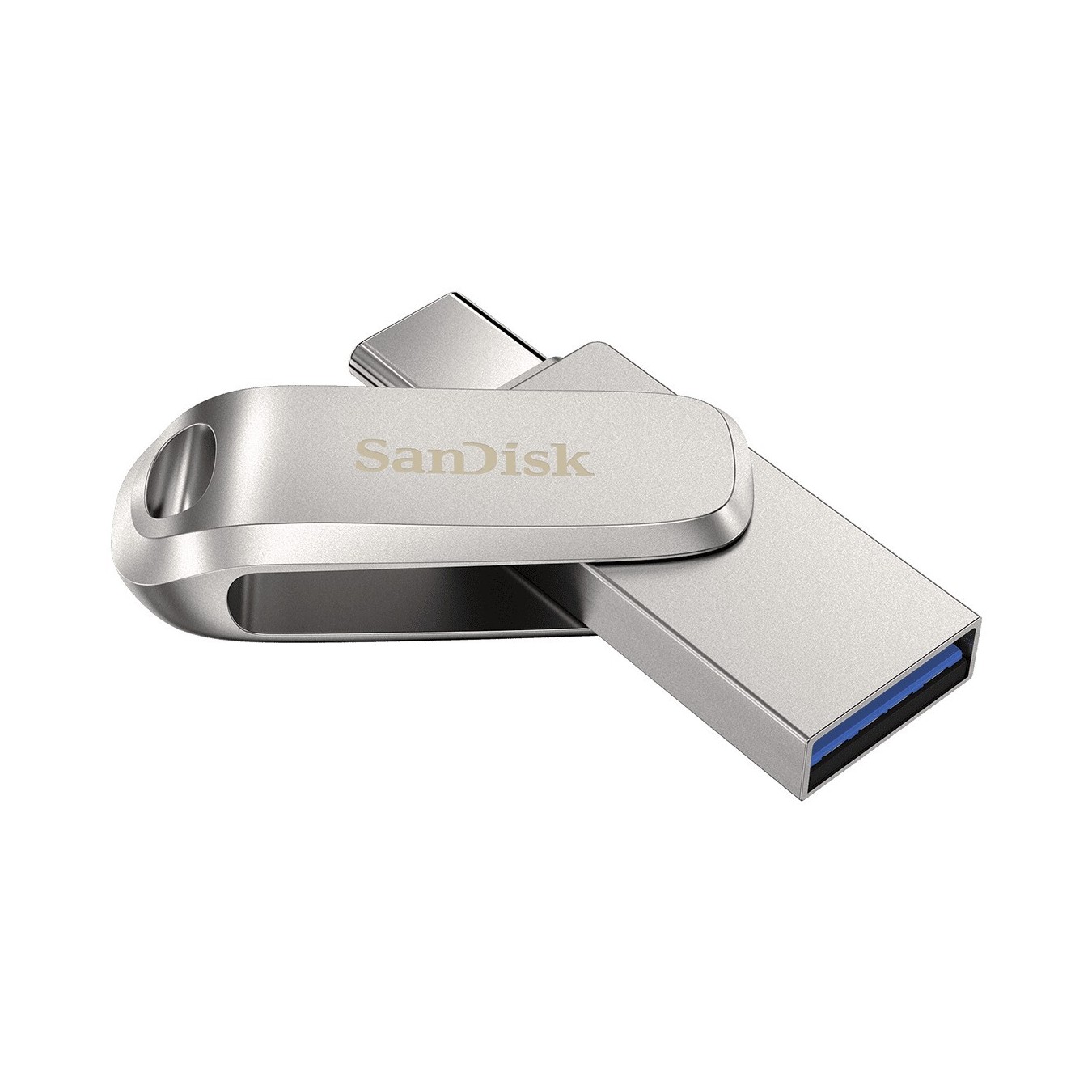 STICK 1TB USB 3.1 SanDisk Ultra Dual Drive Luxe Type-C - Silver — Buy in Cyprus with Fast Delivery