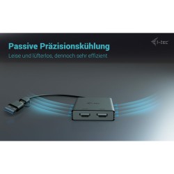 Buy I-TEC USB-C 2x HDMI Adapter - Dual HDMI outputs (USB-C input) in Cyprus, Nicosia, Limassol, Larnaka, Pafos