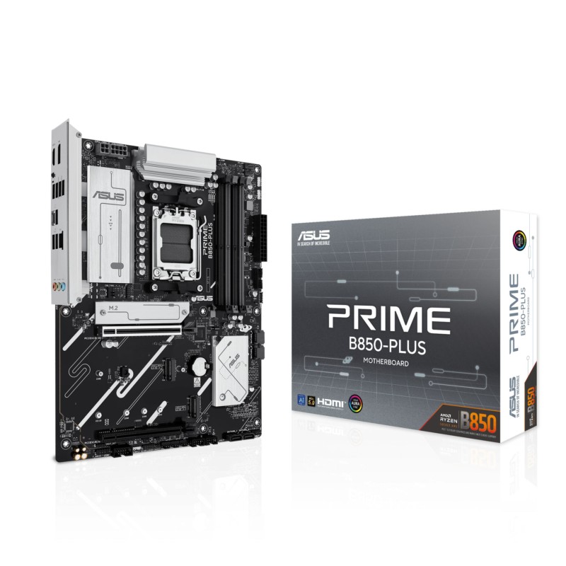 Buy ASUS PRIME B850-PLUS CSM (AM5) - ATX DDR5 Motherboard, 4x DIMM 256GB, 3x M.2... in Cyprus, Nicosia, Limassol, Larnaka, Pafos