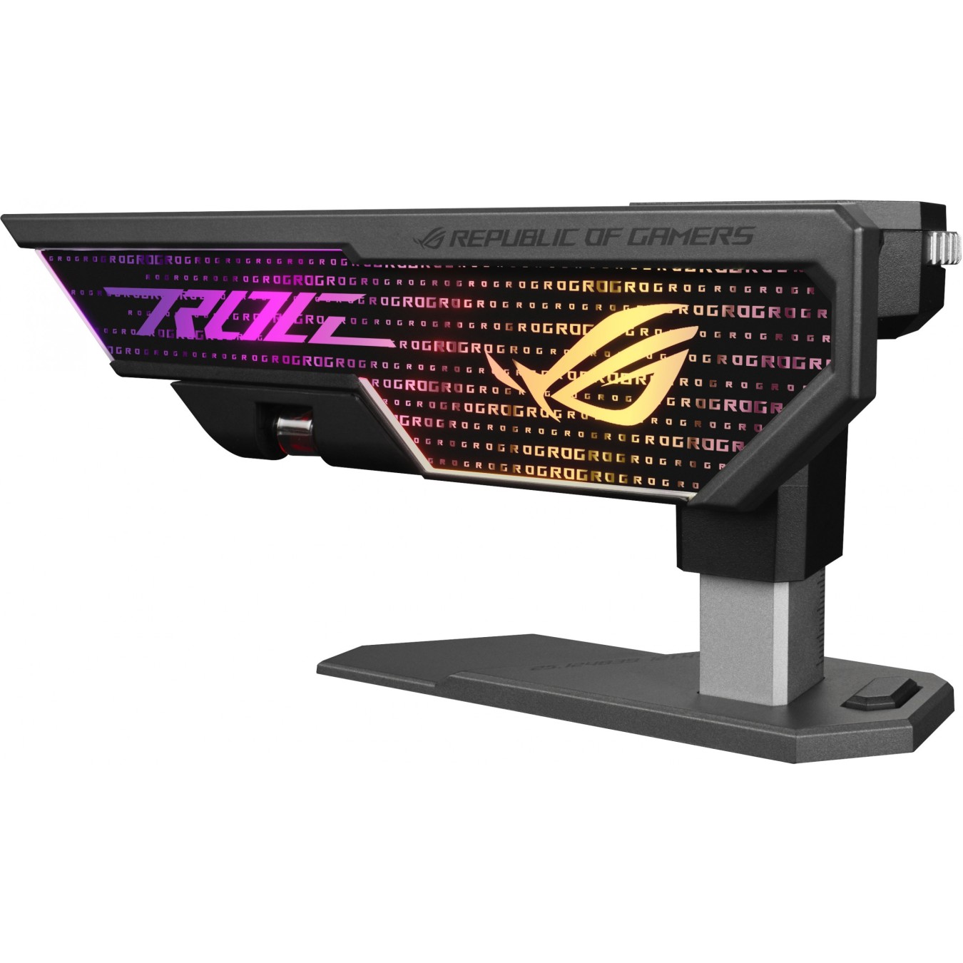 Asus ROG XH01 Herculx Graphics Card Holder - XH01 - Aluminum, ARGB — Buy in Cyprus with Fast Delivery