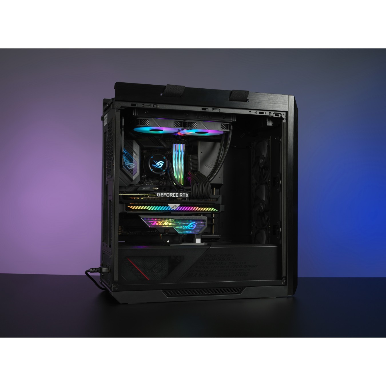 Asus ROG XH01 Herculx Graphics Card Holder - XH01 - Aluminum, ARGB — Buy in Cyprus with Fast Delivery