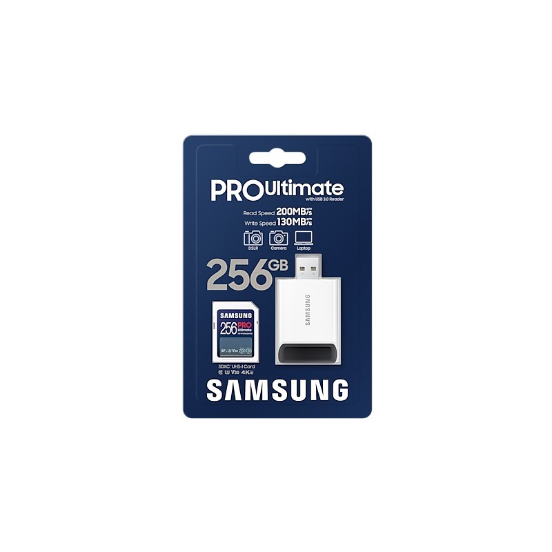Buy CARD Card 256GB Samsung XC PRO Ultimate - XC PRO Ultimate - SDXC CL10 in Cyprus, Nicosia, Limassol, Larnaka, Pafos