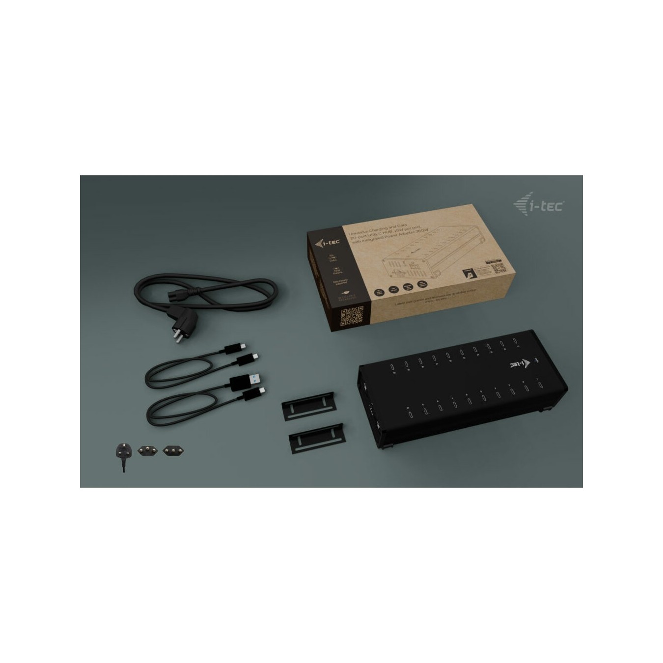 D I-TEC CHARGING HUB 20X USB-C - Multi-Port Desktop — Buy in Cyprus with Fast Delivery