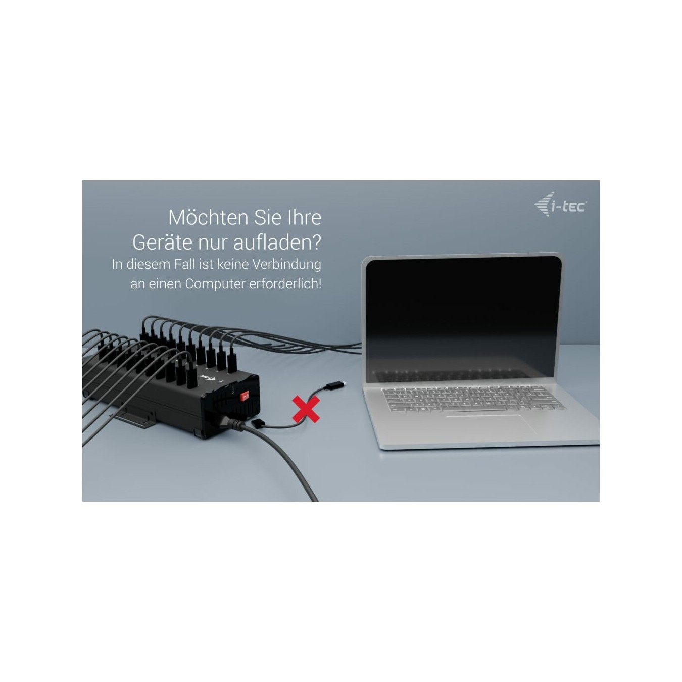 D I-TEC CHARGING HUB 20X USB-C - Multi-Port Desktop — Buy in Cyprus with Fast Delivery