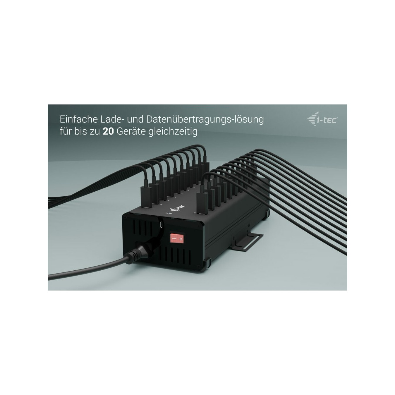 D I-TEC CHARGING HUB 20X USB-C - Multi-Port Desktop — Buy in Cyprus with Fast Delivery