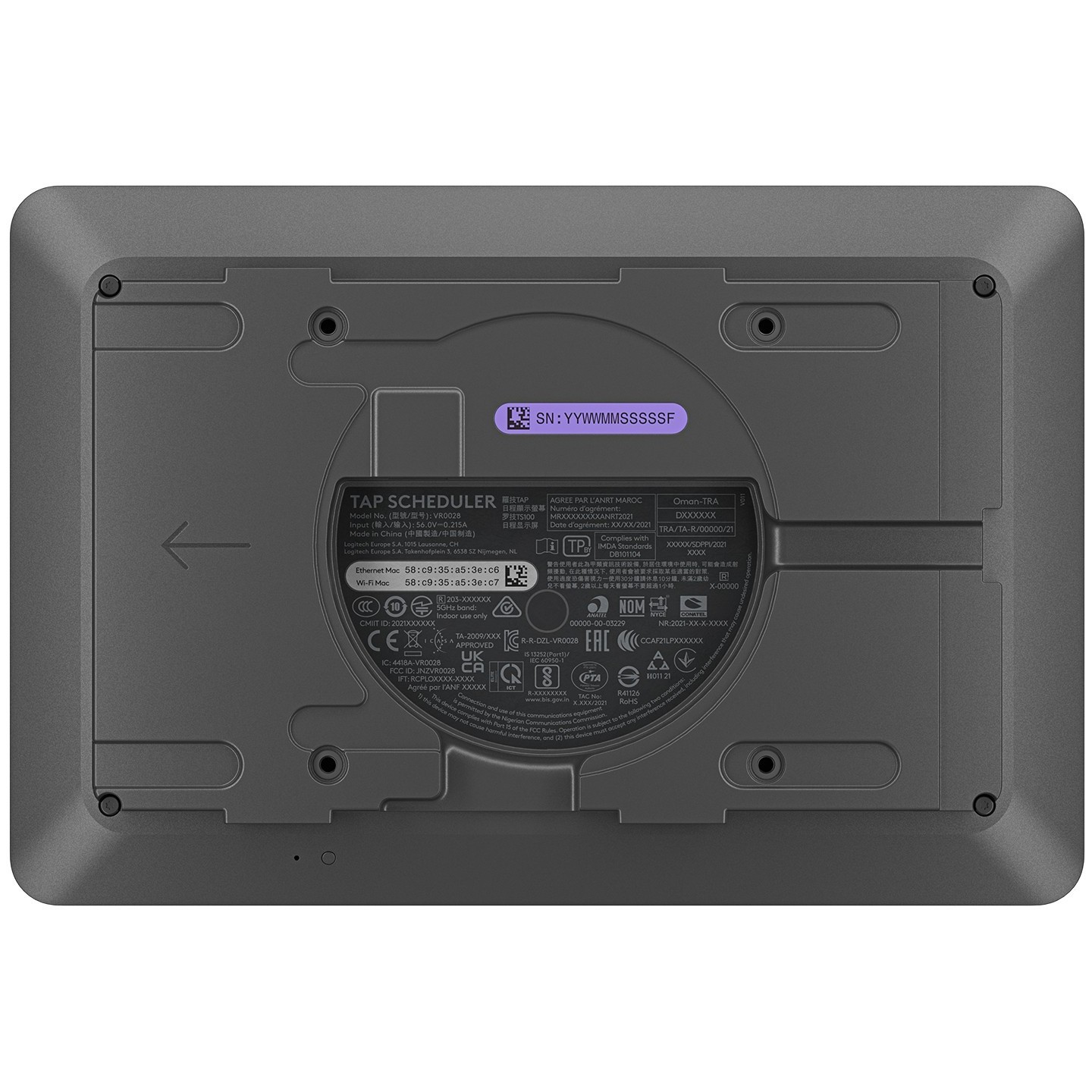 Logitech Tap Scheduler - Graphite, 10.1 in IPS 1280x800 — Buy in Cyprus with Fast Delivery