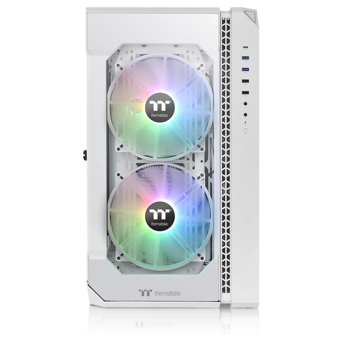 Thermaltake View 51 TG ARGB Snow - Full Tower ATX White — Buy in Cyprus with Fast Delivery