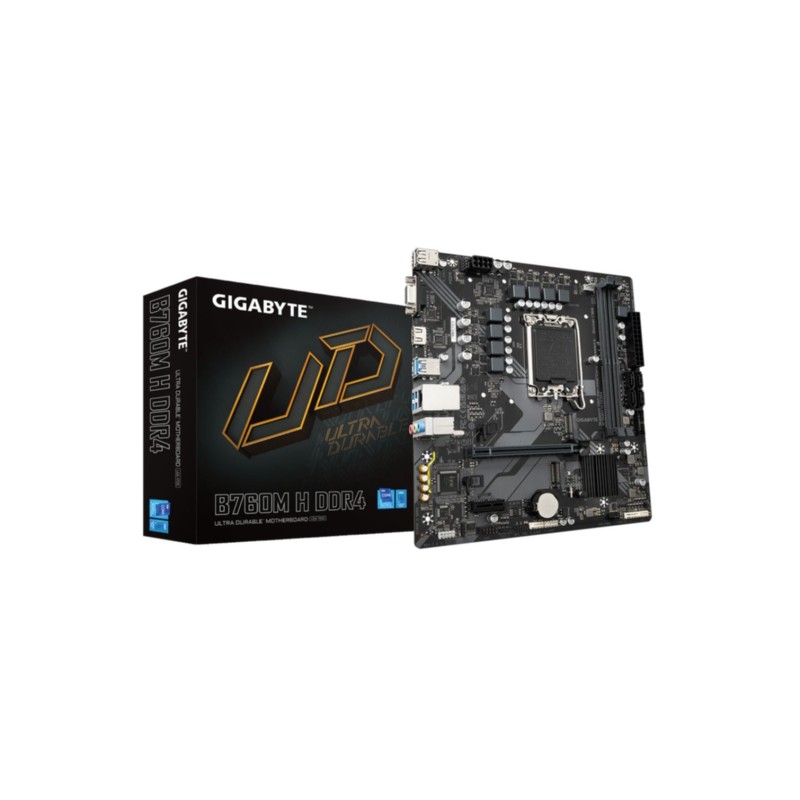 Buy GIGABYTE GA-B760M-H DDR4 - Intel B760 LGA1700 Micro-ATX Motherboard, 64GB DD... in Cyprus, Nicosia, Limassol, Larnaka, Pafos