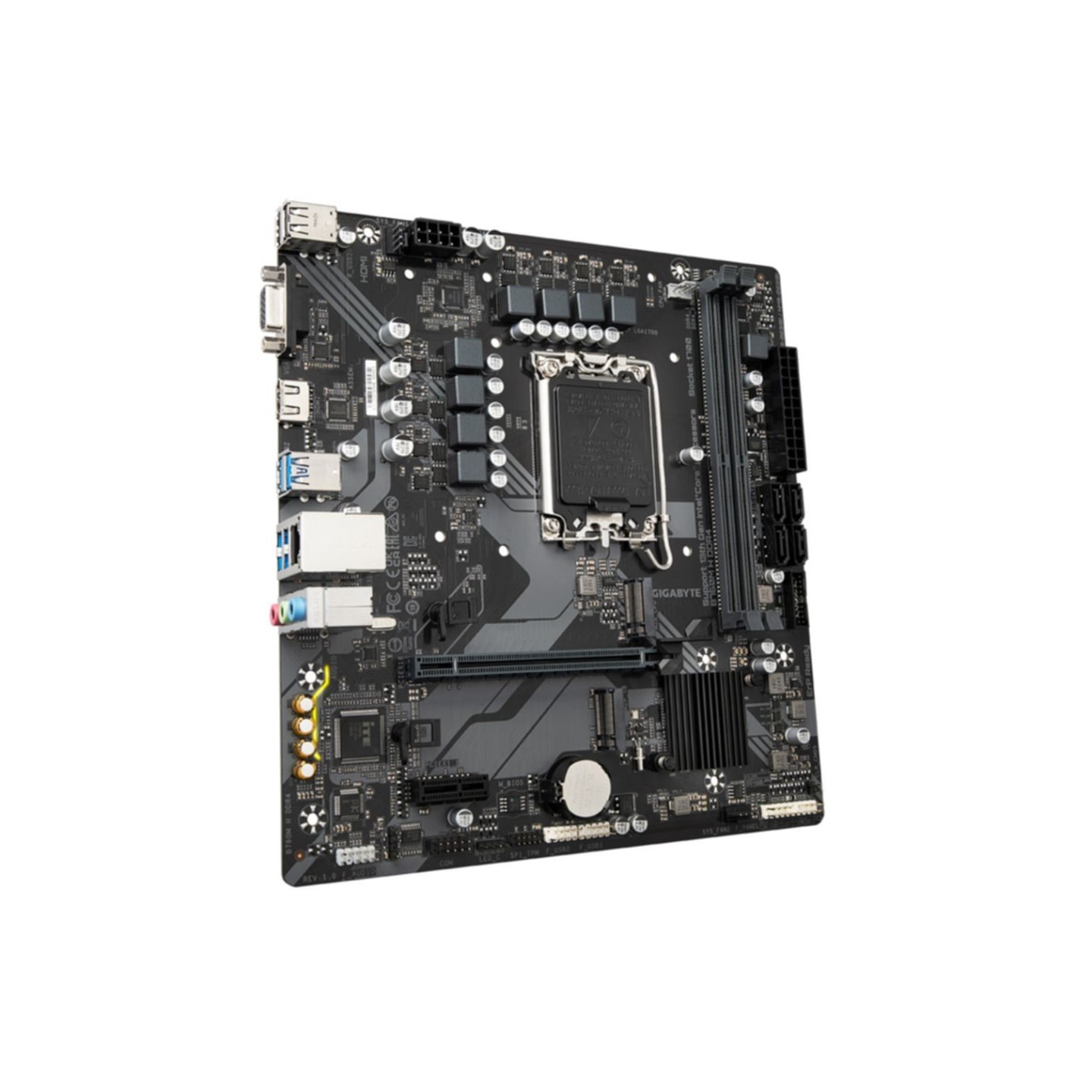 GIGABYTE B760M H DDR4 LGA1700 Micro-ATX Motherboard - Intel B760 64GB DDR4 PCIe 4.0 (Boxed) — Buy in Cyprus with Fast Delivery