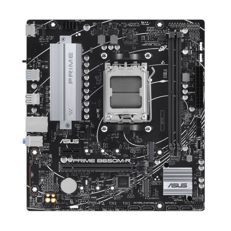 Buy ASUS PRIME B650M-R - AM5 Micro-ATX Motherboard - AMD B650, DDR5, Optimized f... in Cyprus, Nicosia, Limassol, Larnaka, Pafos