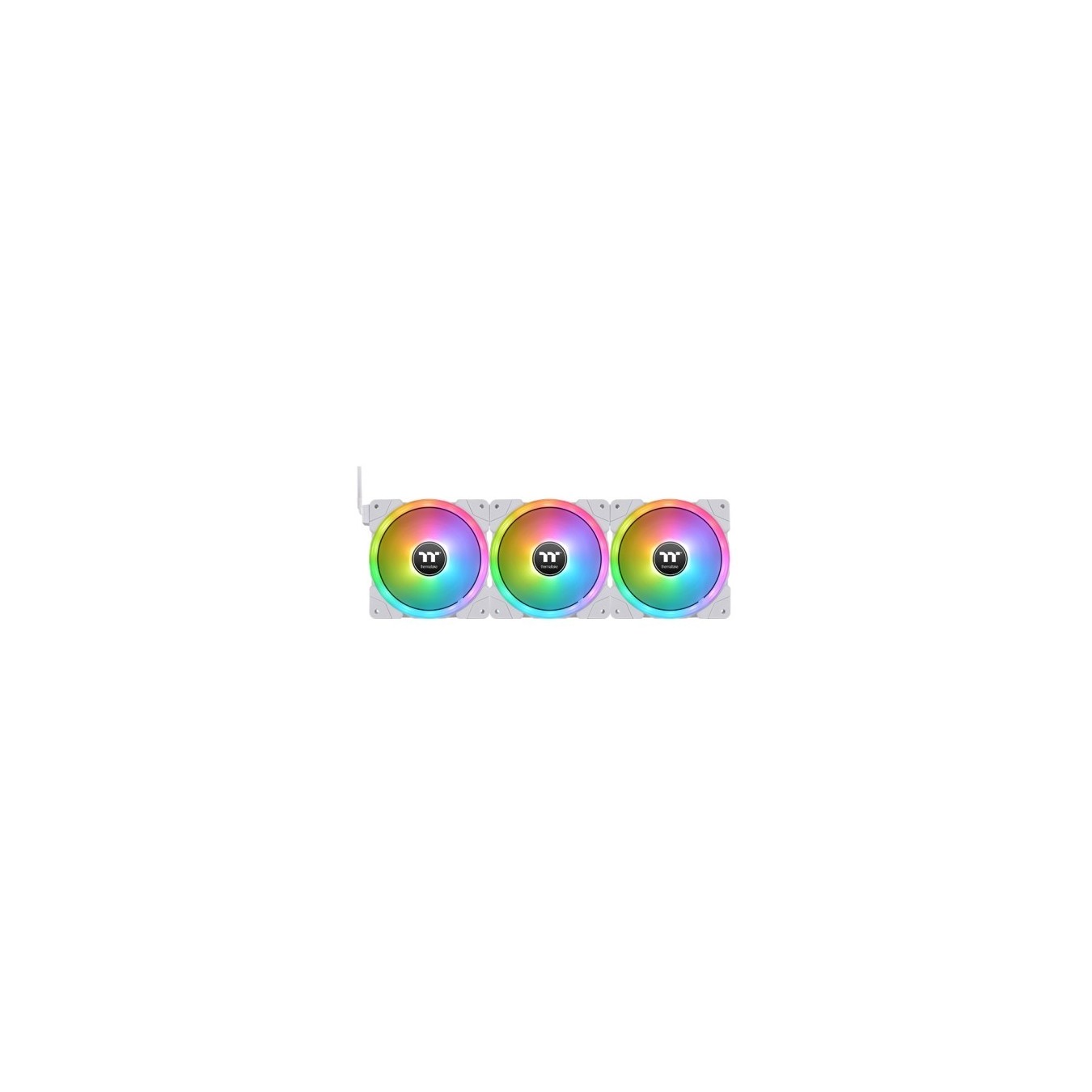 Thermaltake SWAFAN EX12 RGB 120mm - EX12 - White TT Premium Edition, 3 Pack, ARGB PWM — Buy in Cyprus with Fast Delivery