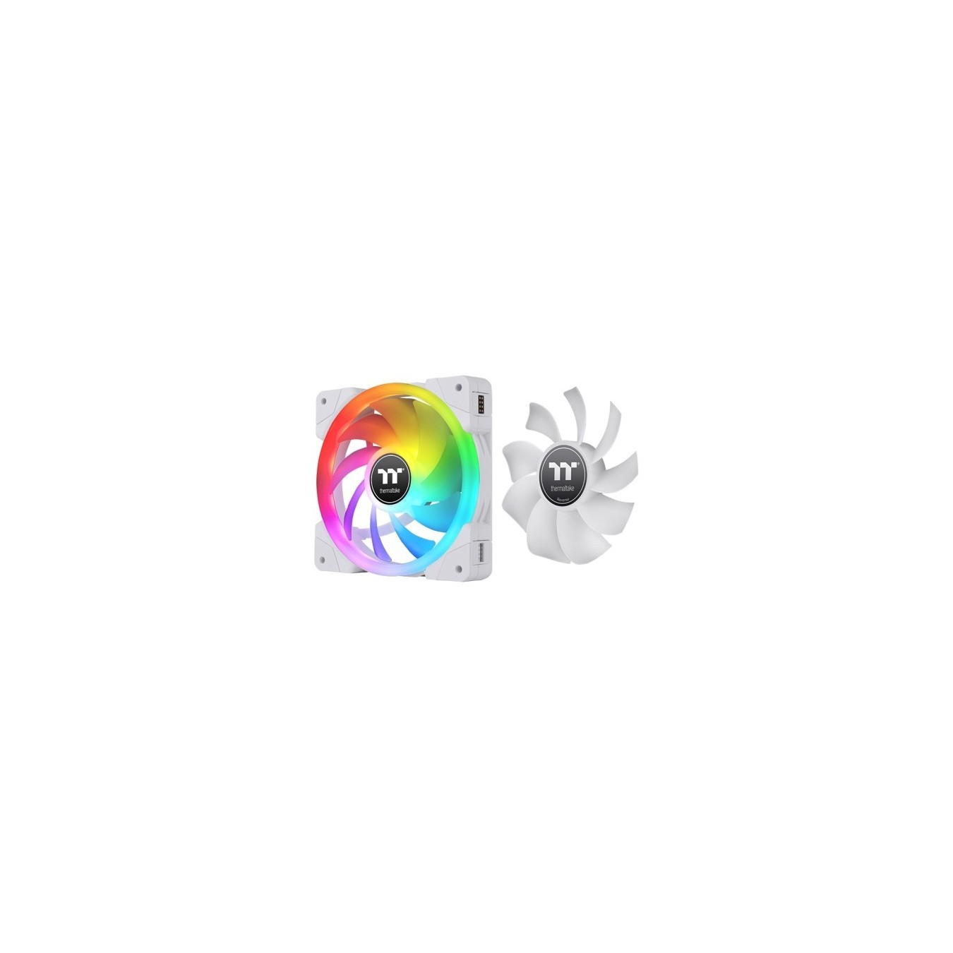 Thermaltake SWAFAN EX12 RGB 120mm - EX12 - White TT Premium Edition, 3 Pack, ARGB PWM — Buy in Cyprus with Fast Delivery