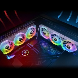 Buy Thermaltake SWAFAN EX12 RGB 120mm - EX12 - White TT Premium Edition, 3 Pack,... in Cyprus, Nicosia, Limassol, Larnaka, Pafos