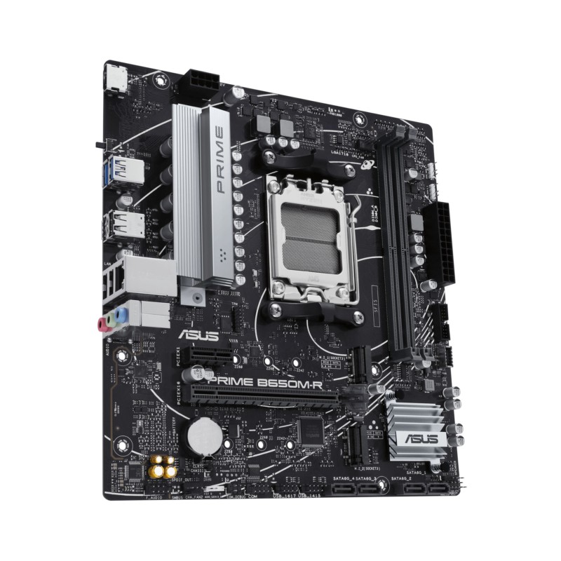 Buy ASUS PRIME B650M-R - AM5 Micro-ATX Motherboard - AMD B650, DDR5, Optimized f... in Cyprus, Nicosia, Limassol, Larnaka, Pafos