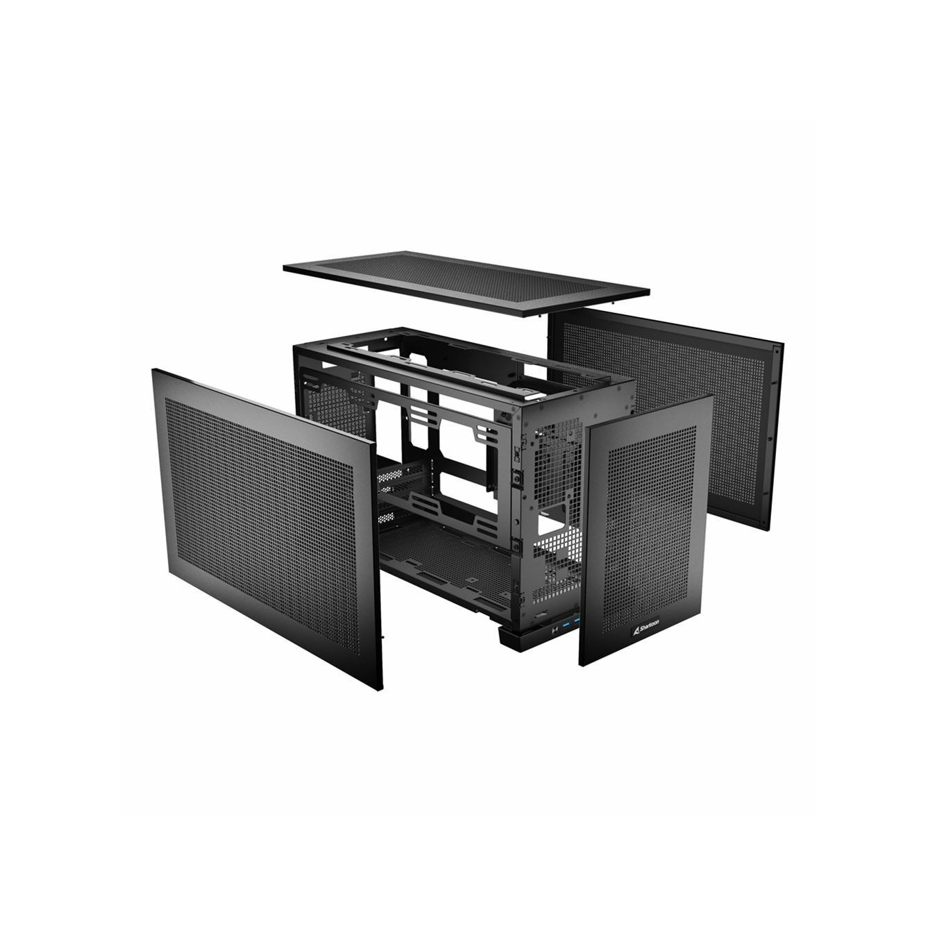 Sharkoon Rebel C20 ITX - C20 - Black — Buy in Cyprus with Fast Delivery