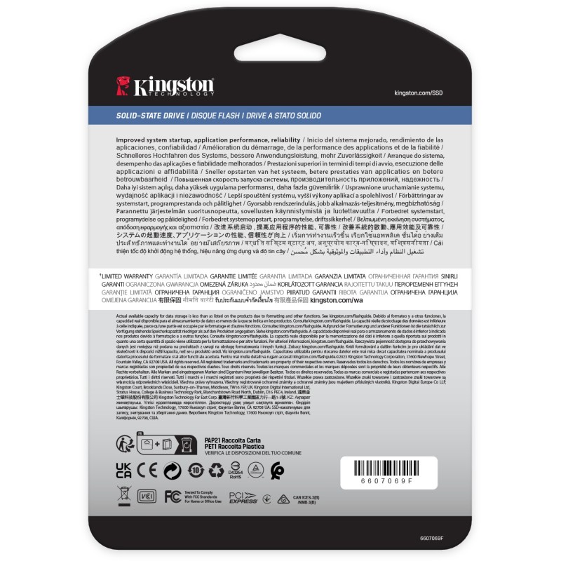 Buy Kingston DC2000B M.2 NVMe PCIe 4.0 x4 SSD - DC2000B - 960GB in Cyprus, Nicosia, Limassol, Larnaka, Pafos