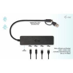 Buy D I-TEC USB-C HUB 2+2X USB-C A - USB-C Hub with 4 ports (2x USB-C + 2x USB-A) in Cyprus, Nicosia, Limassol, Larnaka, Pafos