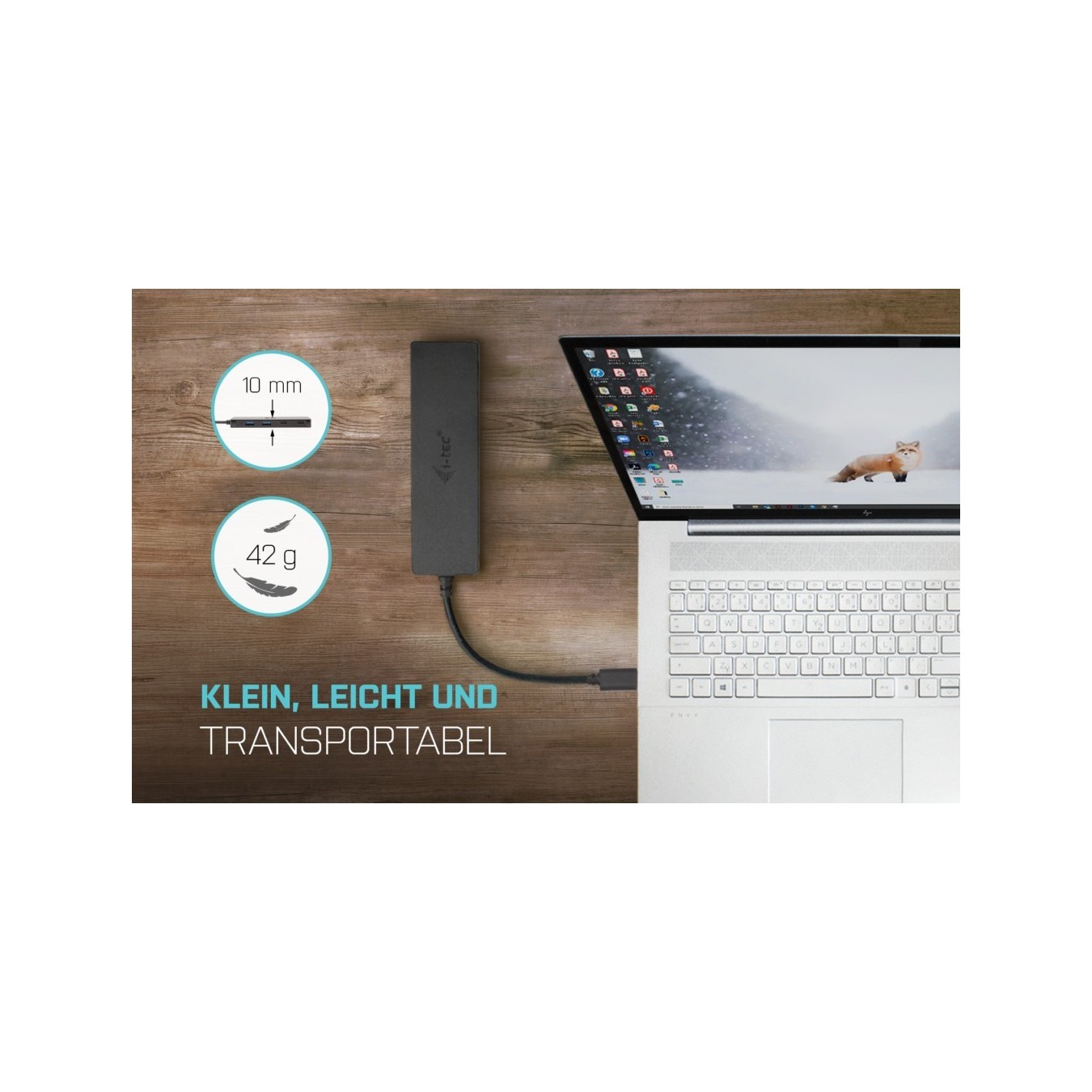 D I-TEC USB-C HUB 2+2X USB-C A - USB-C Hub with 4 ports (2x USB-C + 2x USB-A) — Buy in Cyprus with Fast Delivery