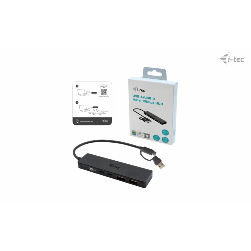 Buy D I-TEC USB-C HUB 2+2X USB-C A - USB-C Hub with 4 ports (2x USB-C + 2x USB-A) in Cyprus, Nicosia, Limassol, Larnaka, Pafos