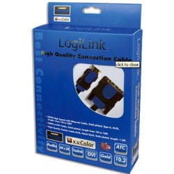Logilink HDMI-DVI Cable 5m - Black, 18+1pin, HDMI 1.4 — Buy in Cyprus with Fast Delivery