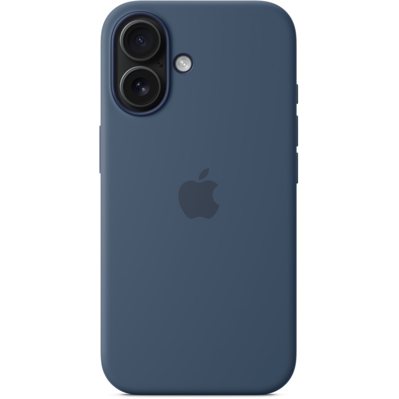 Buy APPLE iPhone16 Silicone Case with MagSafe - iPhone16 - Denim, MagSafe, Silicone in Cyprus, Nicosia, Limassol, Larnaka, Pafos