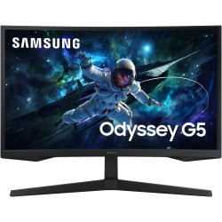 Buy Samsung Odyssey G5 - S27CG552EU - 27-inch QHD Curved 165Hz 1ms HDR10 HDMI DP... in Cyprus, Nicosia, Limassol, Larnaka, Pafos